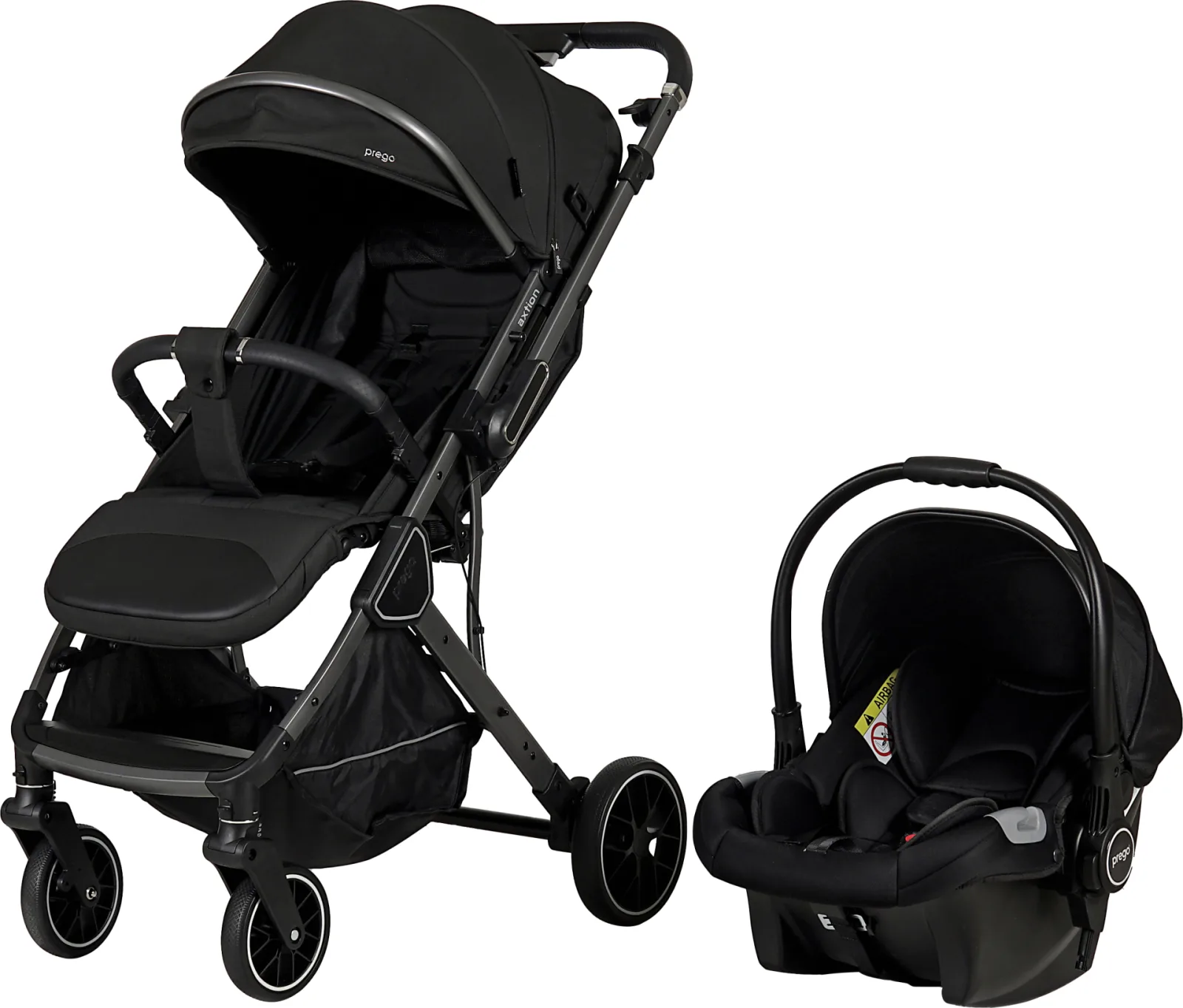 Axion Travel Baby Stroller Black