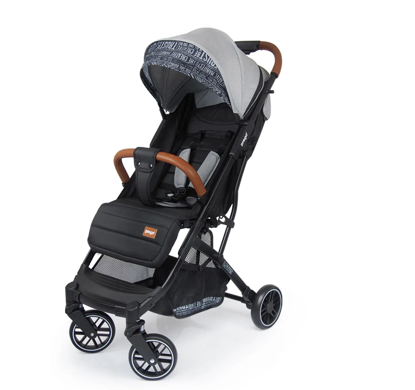 Lotus Baby Stroller Grey